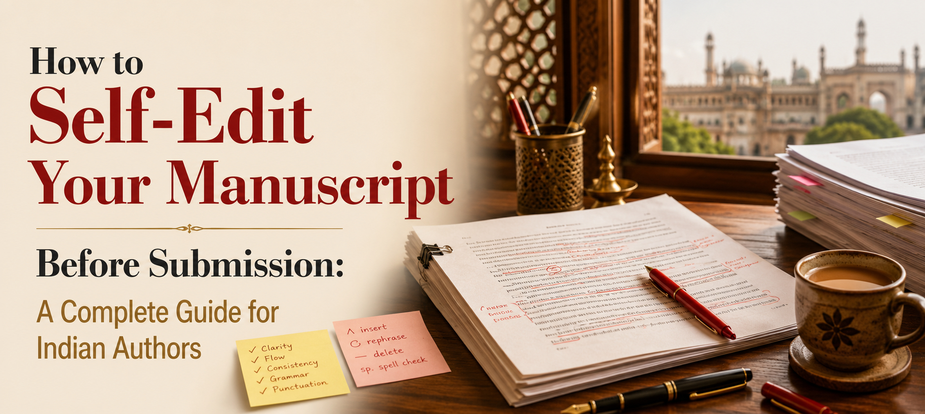 How to Self-Edit Your Manuscript
