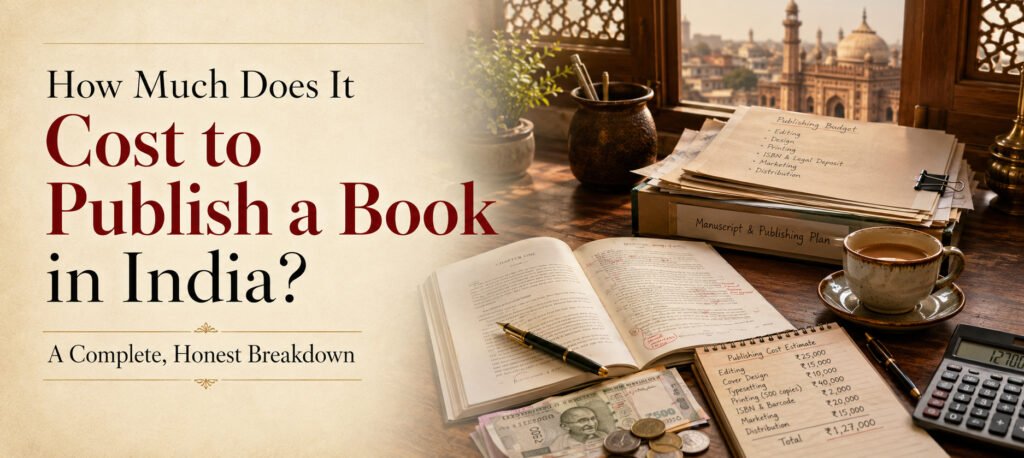 cost of publishing a book in India