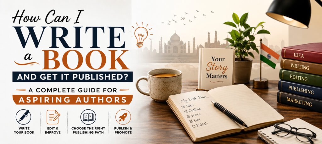 how can I write a book and get it published