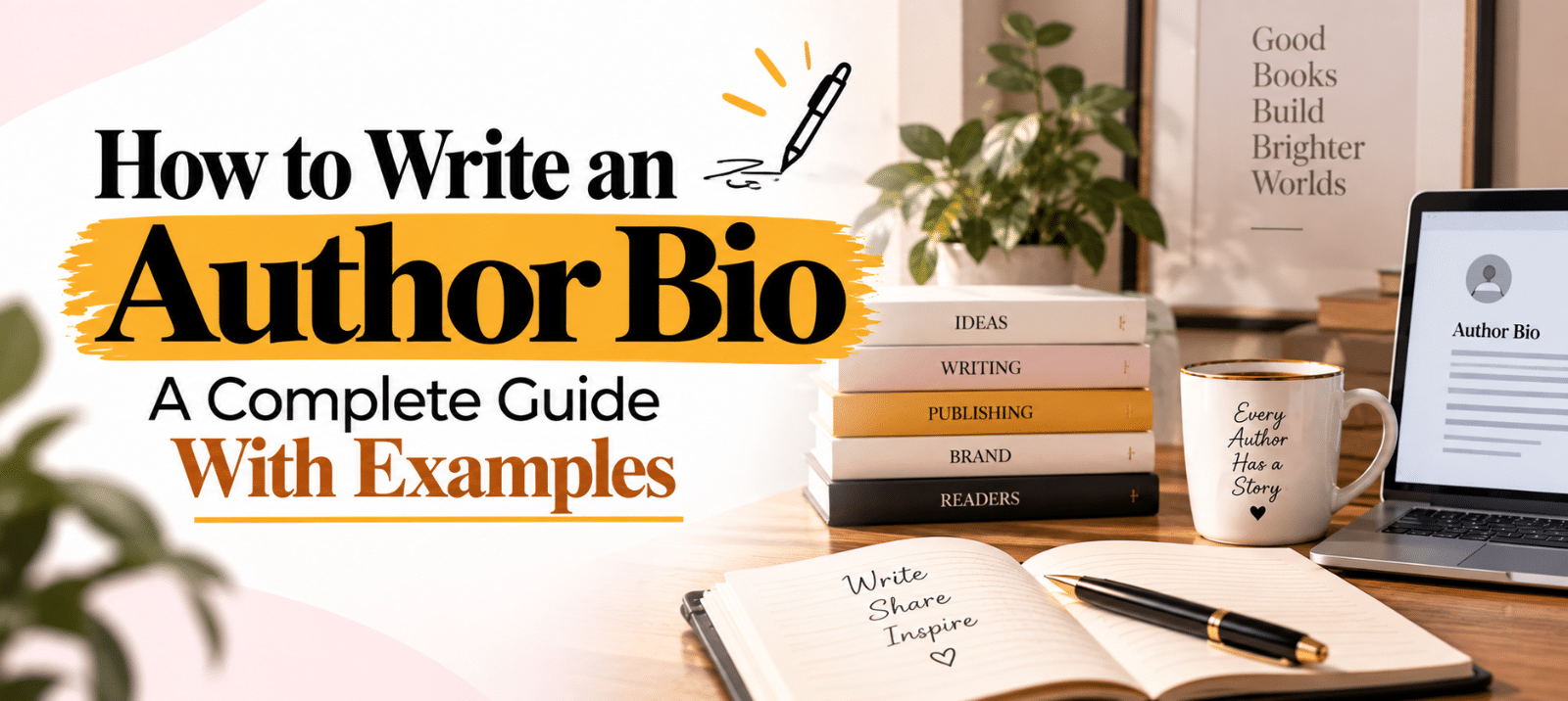how to write an author bio