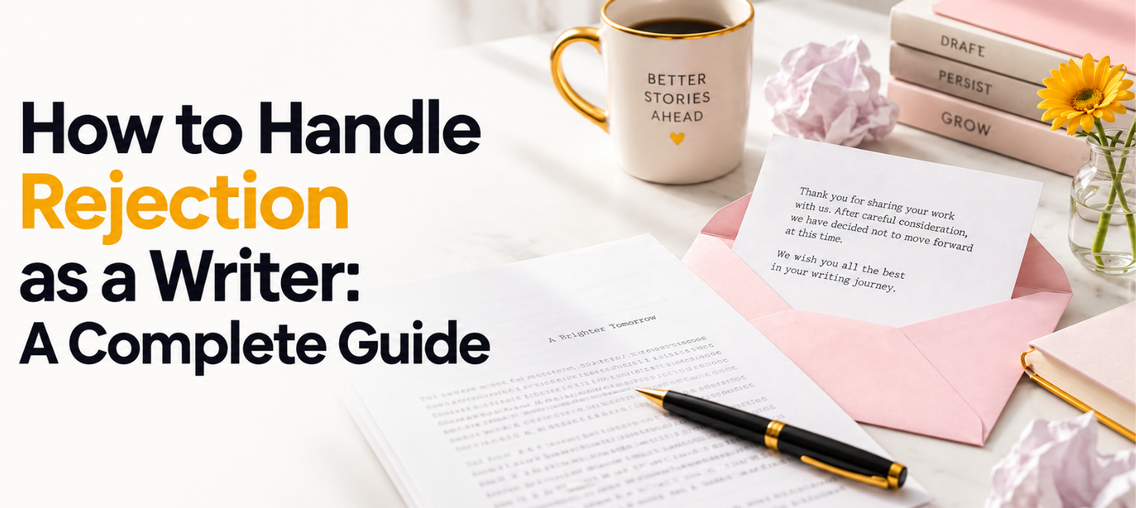 how to handle rejection as a writer