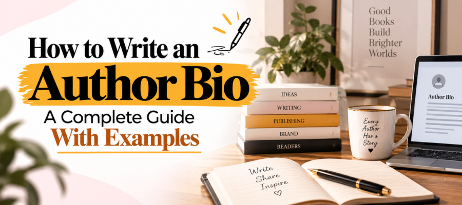 how to write an author bio