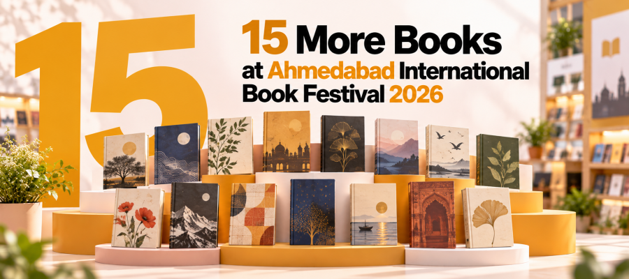 books at Ahmedabad International Book Festival 2026
