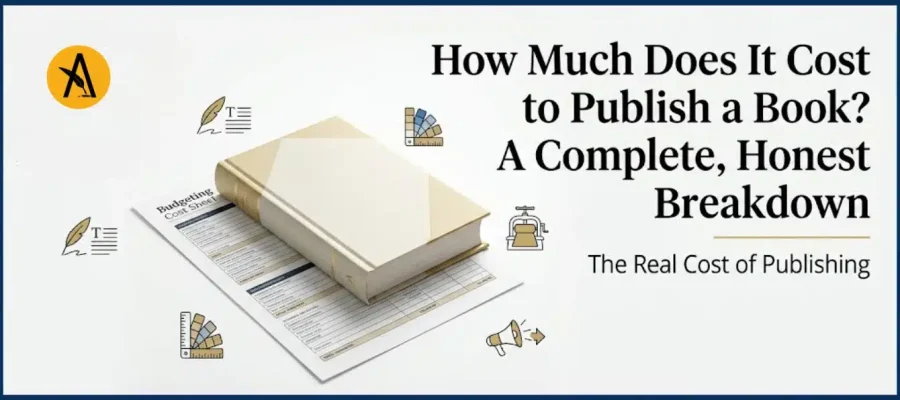 cost to publish a book breakdown with editing cover design printing and marketing expenses chart